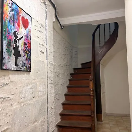 Apartment 1er Etage,f1 Ventile, Wifi, Centre D'angers Avec Vayny *